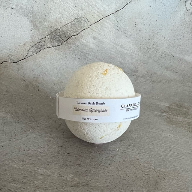 Calendula Lemongrass - Luxury Bath Bomb